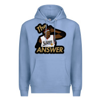 Colony Blue sixers the answer Premium Hoodie - linhVisuals