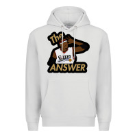 Dove Grey sixers the answer Premium Hoodie - linhVisuals