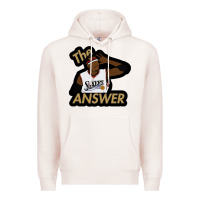 Pale Pink sixers the answer Premium Hoodie - linhVisuals