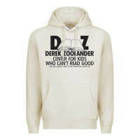 Oatmeal Heather derek zoolander Premium Hoodie - linhVisuals