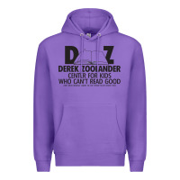 Purple derek zoolander Premium Hoodie - linhVisuals