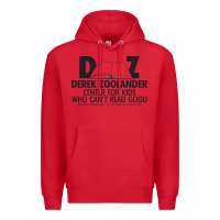 Red derek zoolander Premium Hoodie - linhVisuals