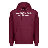 Burgundy womens not 100 sold on goose v neck t shirt Premium Hoodie - linhVisuals