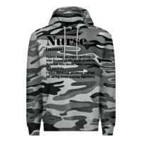 Slate Camo nurse Premium Hoodie - linhVisuals