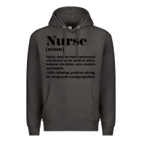 Smoke nurse Premium Hoodie - linhVisuals