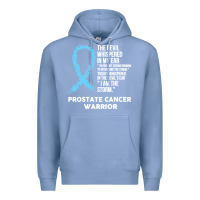 Colony Blue prostate cancer t  shirt the devil  prostate cancer awareness support Premium Hoodie - linhVisuals