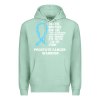 Seafoam prostate cancer t  shirt the devil  prostate cancer awareness support Premium Hoodie - linhVisuals