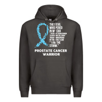 Smoke prostate cancer t  shirt the devil  prostate cancer awareness support Premium Hoodie - linhVisuals