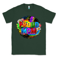Sports Green Proud mom LGBTQ+ Mother's Day Classic Tee - FaDigitalArtStudio