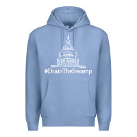 Colony Blue drain  swamp Premium Hoodie - linhVisuals