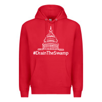 Red drain  swamp Premium Hoodie - linhVisuals