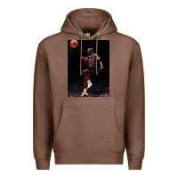 Chestnut Michael JorDunk Premium Hoodie - linhVisuals