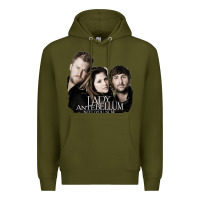 Army Green lady antebellum Premium Hoodie - linhVisuals