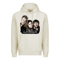 Oatmeal Heather lady antebellum Premium Hoodie - linhVisuals
