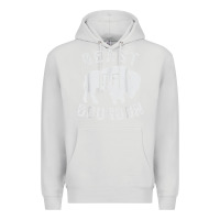 Dove Grey beast of bourbon drinking whiskey design bison buffalo party t shirt Premium Hoodie - linhVisuals