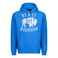 True Royal beast of bourbon drinking whiskey design bison buffalo party t shirt Premium Hoodie - linhVisuals