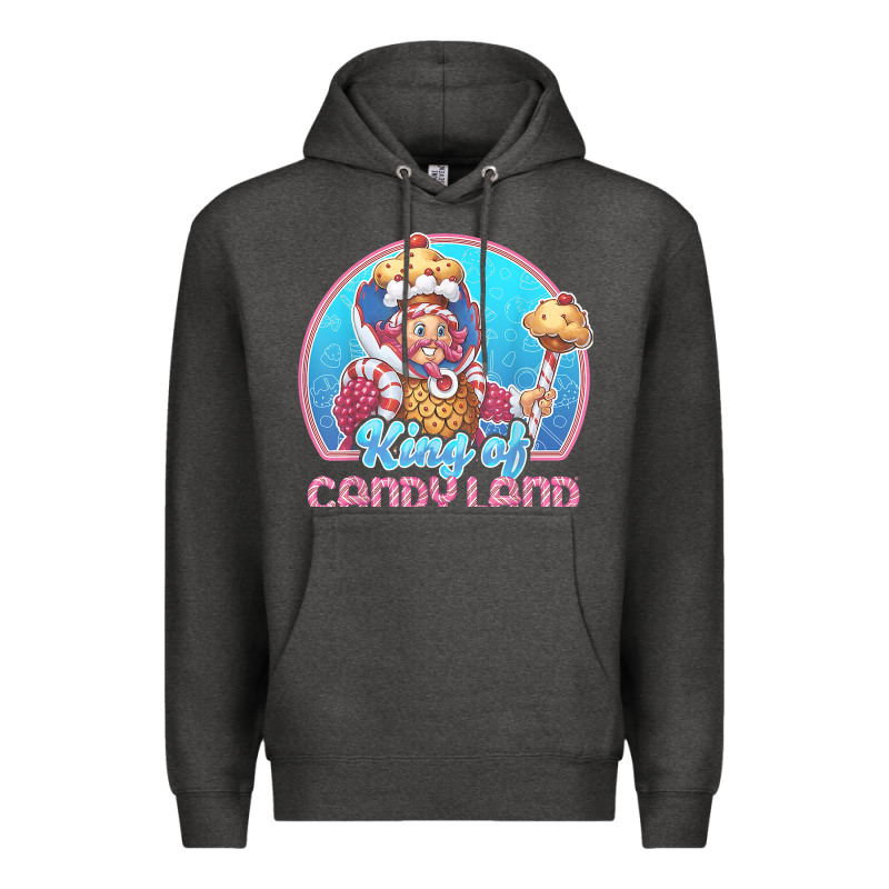 Candy Land King Of Candy Land Portrait T Shirt Premium Hoodie by linhVisuals | Teevron