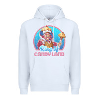 White candy land king of candy land portrait t shirt Premium Hoodie - linhVisuals