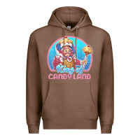 Chestnut candy land king of candy land portrait t shirt Premium Hoodie - linhVisuals