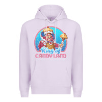 Lilac candy land king of candy land portrait t shirt Premium Hoodie - linhVisuals