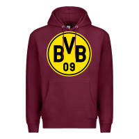 Burgundy borussia Premium Hoodie - linhVisuals