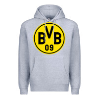 Heather Grey borussia Premium Hoodie - linhVisuals