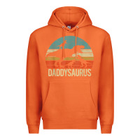Carrot daddy dinosaur daddysaurus 3 three kids xmas christmas gift t shirt Premium Hoodie - linhVisuals