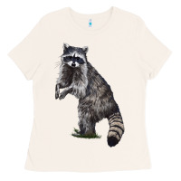 Bone Raccoon Illustrations Ladies Tee - LillyAllenDesigns