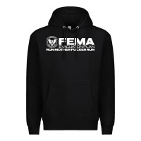 Black fema evacuation plan Premium Hoodie - linhVisuals