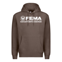 Coffee fema evacuation plan Premium Hoodie - linhVisuals