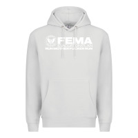 Dove Grey fema evacuation plan Premium Hoodie - linhVisuals