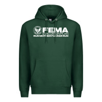 Sports Green fema evacuation plan Premium Hoodie - linhVisuals