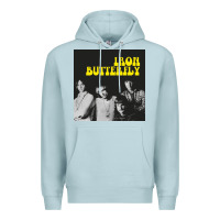 Blue Mist iron butterfly Premium Hoodie - linhVisuals