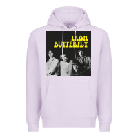 Lilac iron butterfly Premium Hoodie - linhVisuals