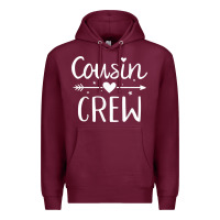 Burgundy cousin crew t shirt Premium Hoodie - linhVisuals