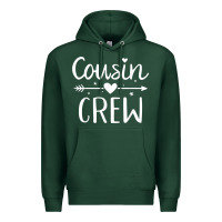 Sports Green cousin crew t shirt Premium Hoodie - linhVisuals