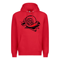 Red Turbo Premium Hoodie - linhVisuals