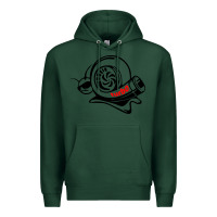 Sports Green Turbo Premium Hoodie - linhVisuals