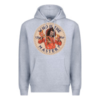 Heather Grey sho nuff Premium Hoodie - linhVisuals