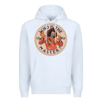 White sho nuff Premium Hoodie - linhVisuals