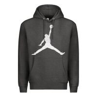 Charcoal Heather Slam Dunk Vintage Premium Hoodie - linhVisuals