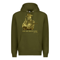 Army Green the outlaw josey wales Premium Hoodie - linhVisuals