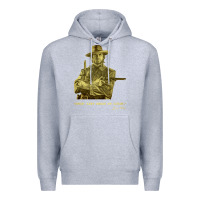Heather Grey the outlaw josey wales Premium Hoodie - linhVisuals