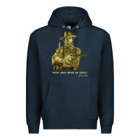 Navy the outlaw josey wales Premium Hoodie - linhVisuals