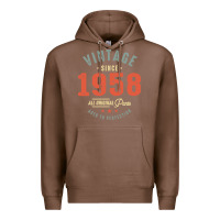Vintage Since 1958 - 64th Birthday Retro Classic Premium Hoodie | Teevron