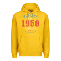 Lemon Vintage Since 1958 - 64th Birthday Retro Classic Premium Hoodie - linhVisuals