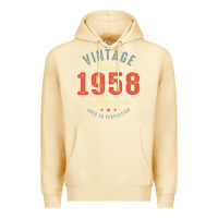 Pina Colada Vintage Since 1958 - 64th Birthday Retro Classic Premium Hoodie - linhVisuals