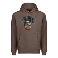 Coffee In This Moment Blood Premium Hoodie - linhVisuals