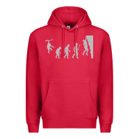 Cardinal funny rock climbing evolution Premium Hoodie - linhVisuals