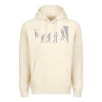 Sandshell funny rock climbing evolution Premium Hoodie - linhVisuals